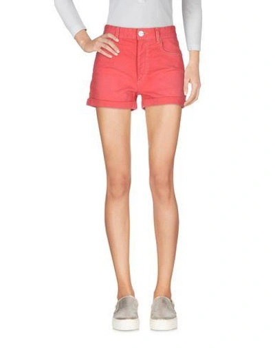 Isabel Marant Étoile Denim Shorts In Red