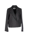 Mm6 Maison Margiela Blazers In Lead