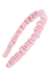 Lele Sadoughi Jessie Terry Cloth Headband In Pink