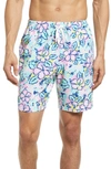 Chubbies Tropicadas 7-inch Swim Trunks In The Vacation Blooms
