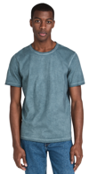 Theory Precise Cold Dye T-shirt In Balsam Green