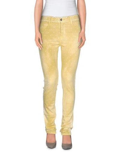 Mm6 Maison Margiela Casual Pants In Yellow