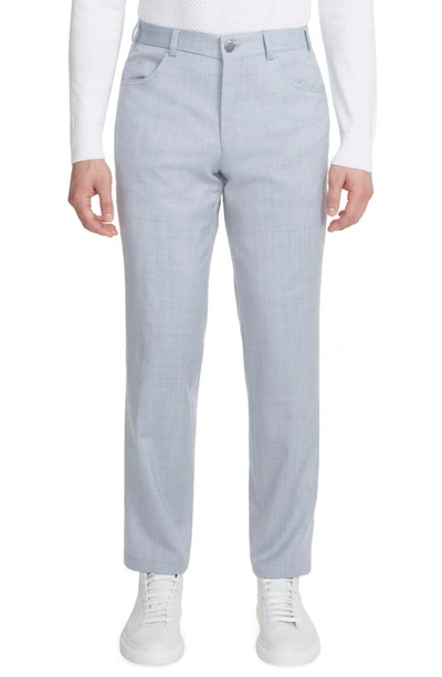 Jack Victor Sage Five Pocket Pants In Light Blue
