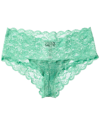 Cosabella Never Say Never Hottie Hotpant In Green
