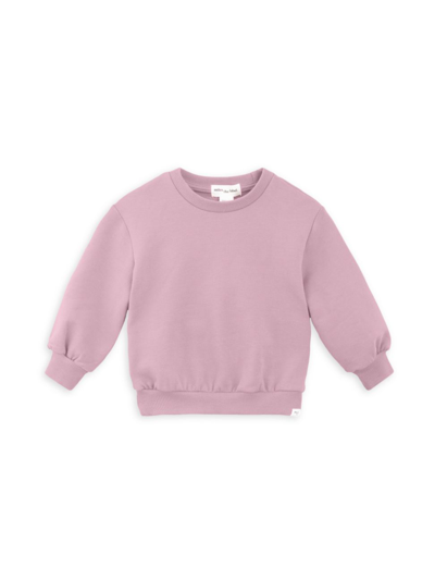 Miles The Label Kids' Little Girl's Kicking It Old School Sweatshirt In Light Pink