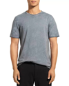 Theory Men's Cold Dye Precise Tee In Dark Stratus In Multi