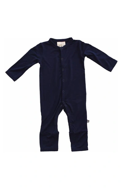 Kyte Baby Snap Romper In Navy