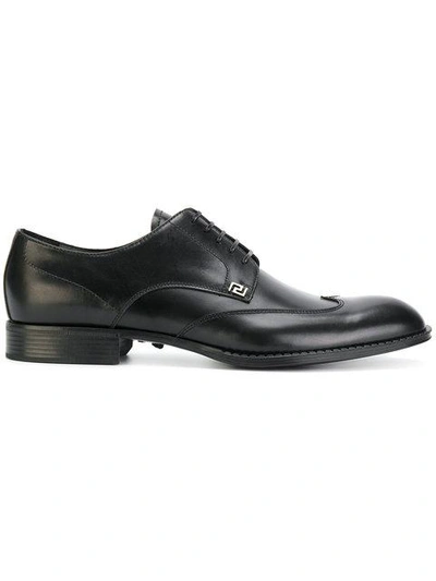 Versace Classic Derby Shoes - Black