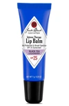 Jack Black Intense Therapy Lip Balm Spf 25 In Black  Tea Blackberry