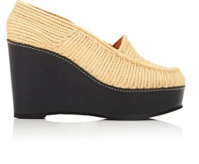 Robert Clergerie Uguette Platform Wedge Loafers | ModeSens