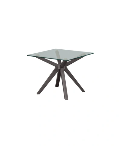 Unique Furniture Buragate End Table In Gray