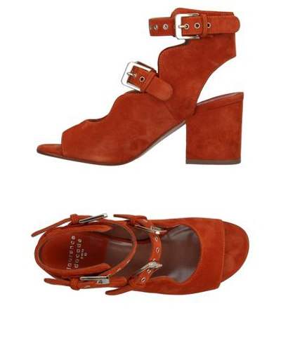 Laurence Dacade Sandals In Red