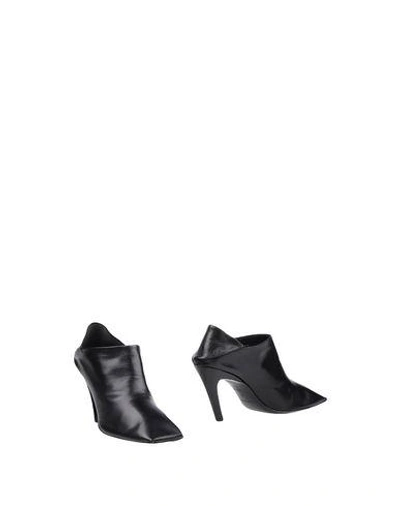 Balenciaga Ankle Boots In Black