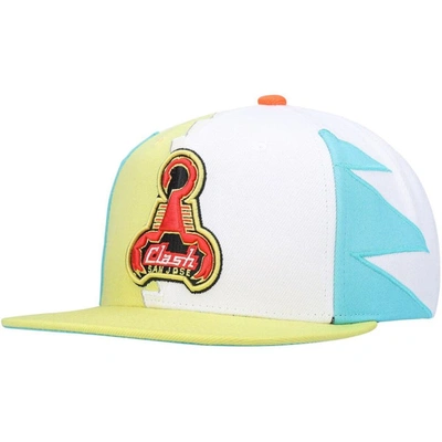 Mitchell & Ness Men's Green San Jose Earthquakes Historic Logo Since '96 Jersey Hook Snapback Hat In White
