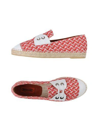 Missoni Espadrilles In Red