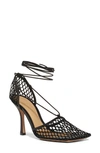 Bottega Veneta Stretch Sandal In Black