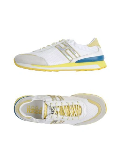 Hogan Rebel Trainers In White