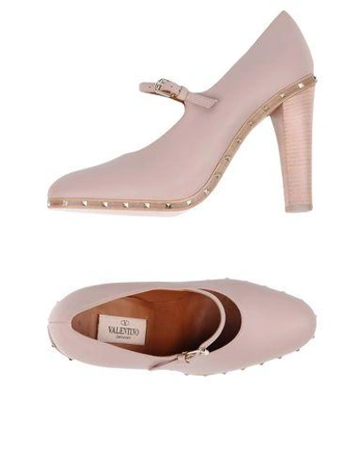 Valentino Pump In Light Brown