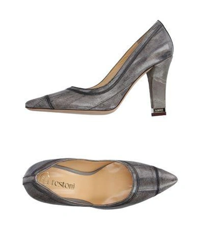 A.testoni Pump In Grey