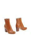 Maison Margiela Ankle Boot In Brown
