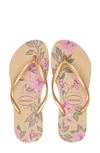 Havaianas 'slim Organic' Flip Flop In Golden