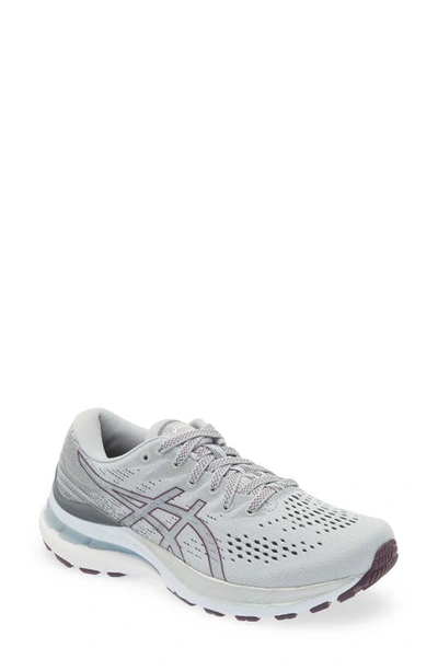 Asics Gel-kayano® 28 Running Shoe In Piedmont Grey/ Deep Plum