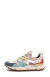 Flower Mountain Yamano 3 Sneaker In Light Blue Beige