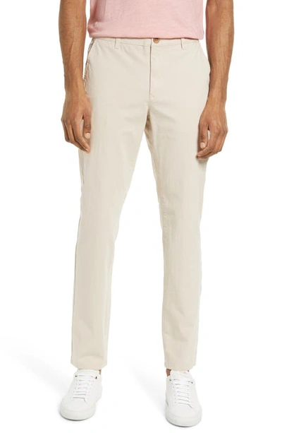 Bonobos Stretch Washed Chino 2.0 Trousers In Oat Milk