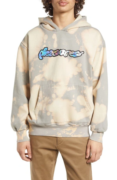 Pleasures Decay Tie Dye Cotton Blend Hoodie In Multicolor