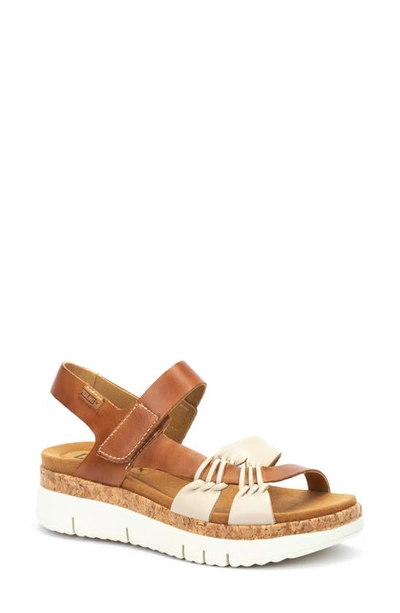 Pikolinos Palma Slingback Sandal In Marfil-bra