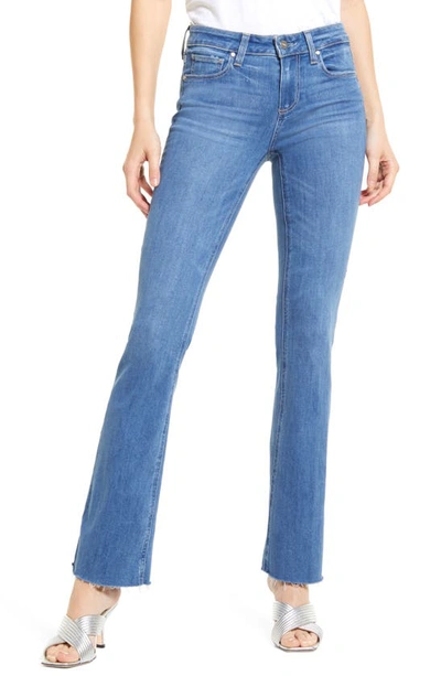 Paige Laurel Canyon Bootcut High-rise Stretch-denim Jeans In Lemniscate