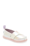 Toms Kids' 2.0 Alpargata Slip-on In White