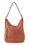 Hobo Merrin Leather Convertible Backpack In Cashew