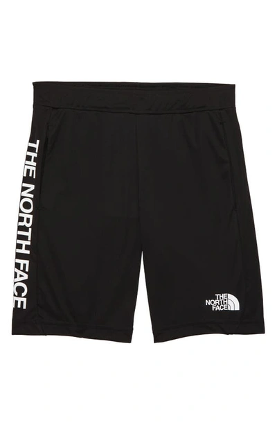 The North Face Kids' Never Stop Knit Training Shorts In Black