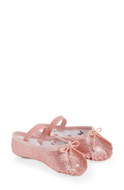 Bloch Kids' Glitterdust Ballet Dance Shoe In Rose