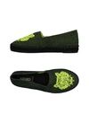Kenzo Espadrilles In Acid Green