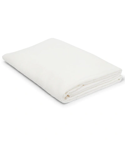 Max Mara Cotton Towel In White