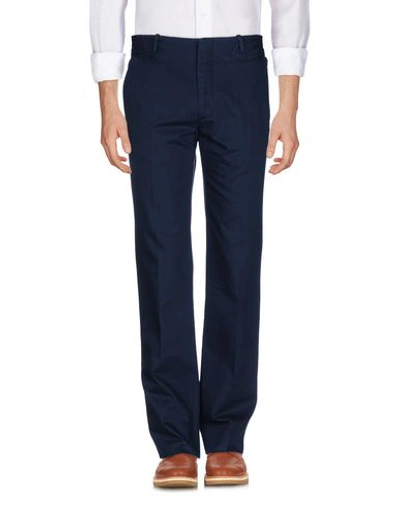 Maison Margiela Casual Pants In Dark Blue