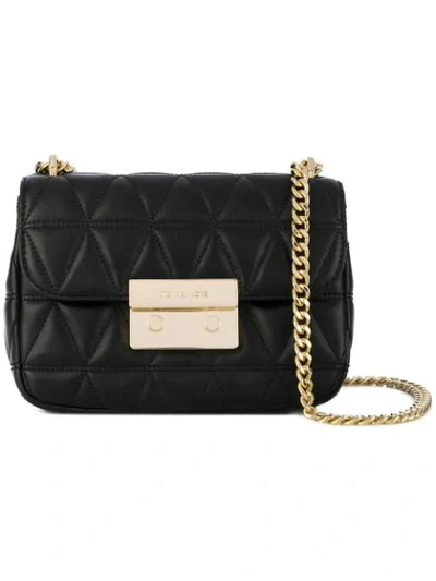 Michael Michael Kors Sloan Small Shoulder Bag In Black