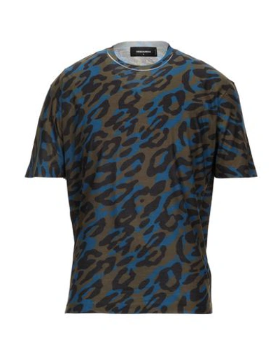 Dsquared2 T-shirts In Green