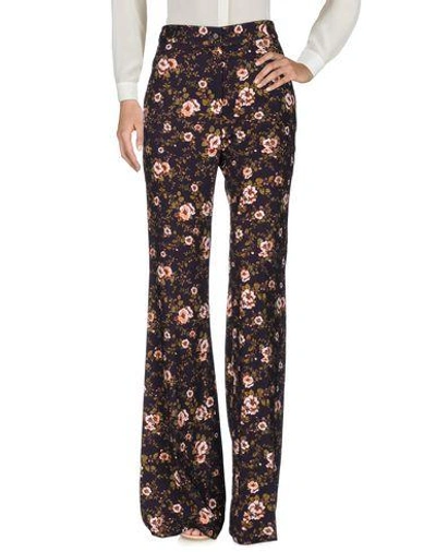 Rochas Casual Pants In Deep Purple