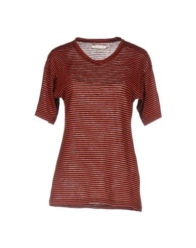 Isabel Marant Étoile T-shirts In Red