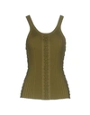 Alexander Wang Top In Military Green