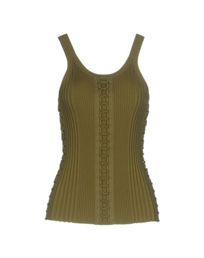 Alexander Wang Top In Military Green