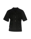Alexander Wang Solid Color Shirts & Blouses In Black
