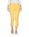 Just Cavalli Denim Pants In Yellow