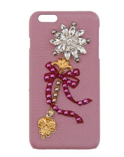 Dolce & Gabbana Iphone 6/6s Plus Cover In Pink