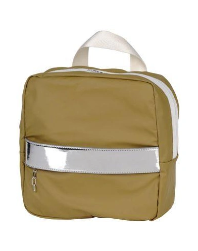 Mm6 Maison Margiela Backpack & Fanny Pack In Military Green