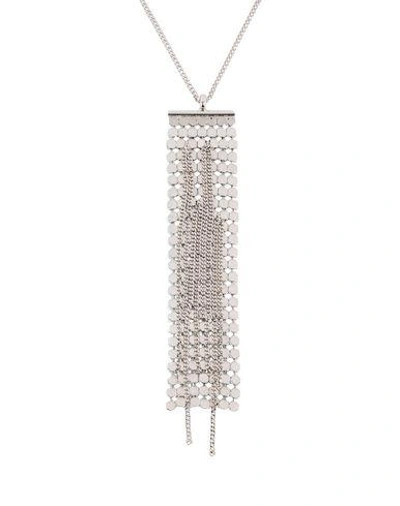 Mm6 Maison Margiela Necklace In Silver