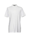 Dolce & Gabbana Polo Shirts In White